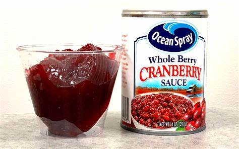 Ocean Spray Whole Berry Cranberry  Sauce NET WT 14 OZ (397g)