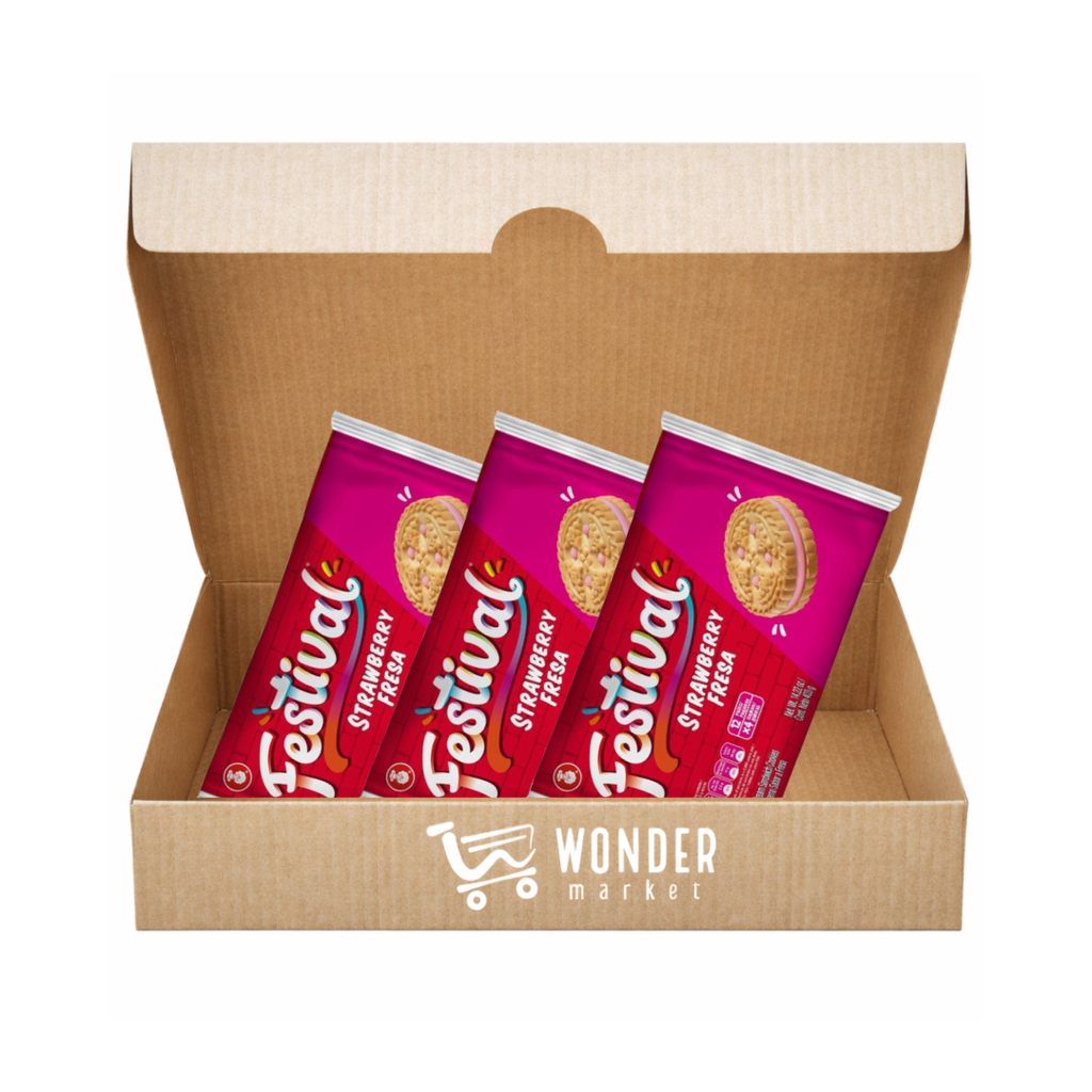 Wonderbox Galletas Festival de Fresa