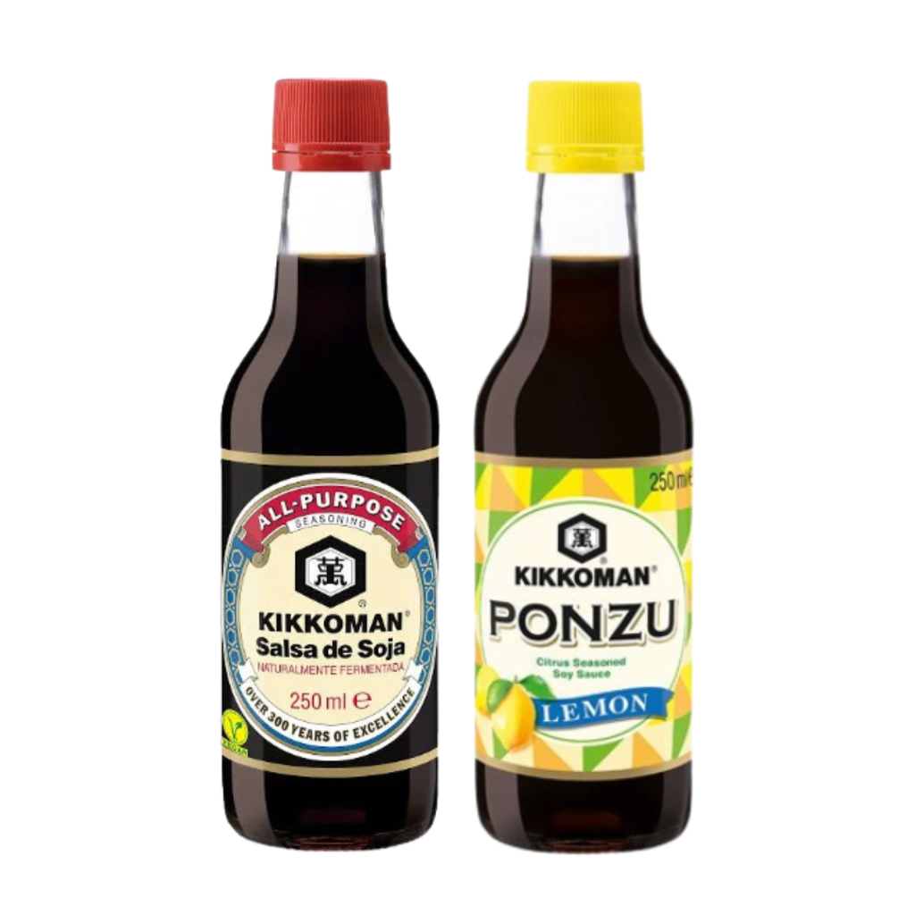 Wonderbox Salsas de soja Kikkoman Original & Ponzu