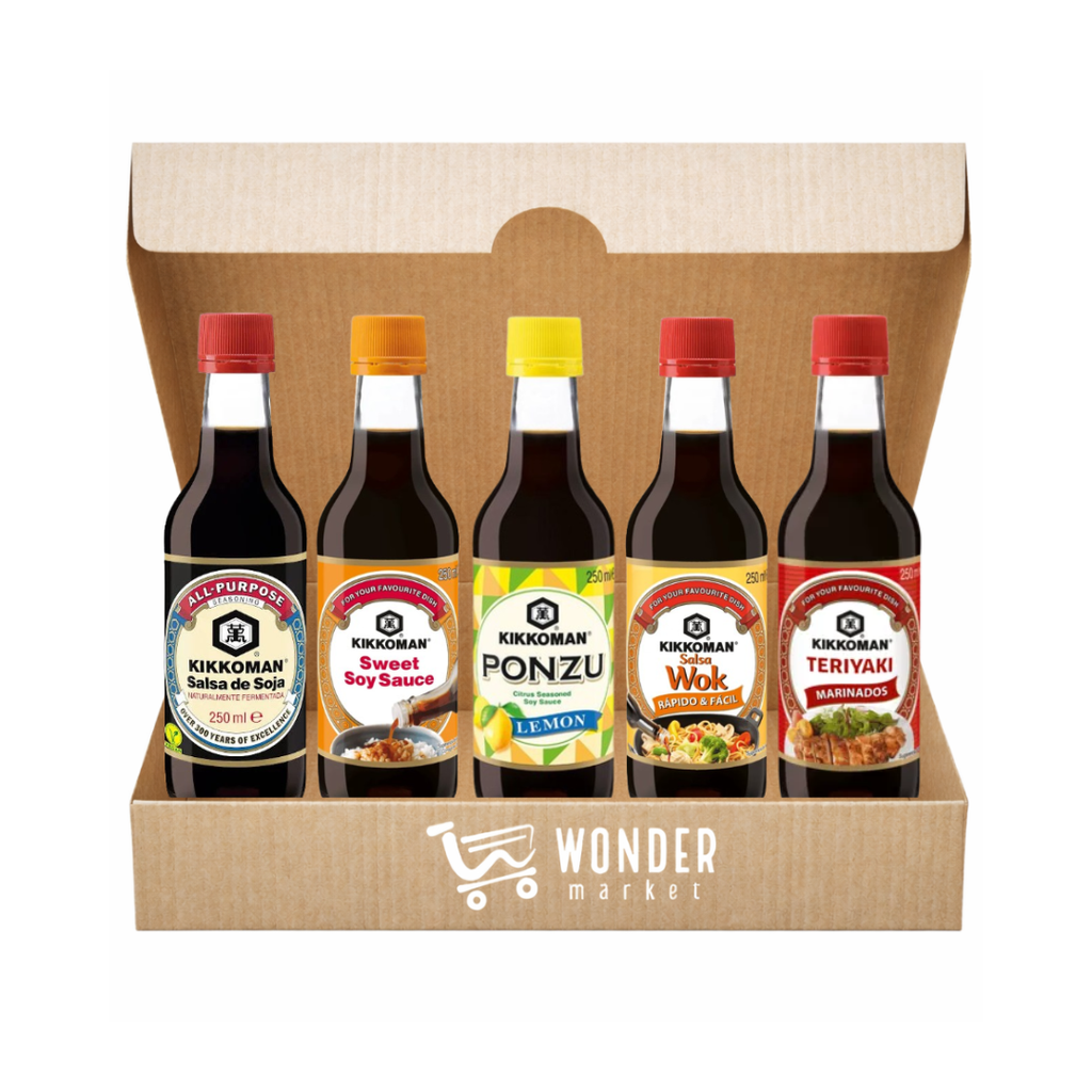 Wonderbox Salsas orientales Kikkoman