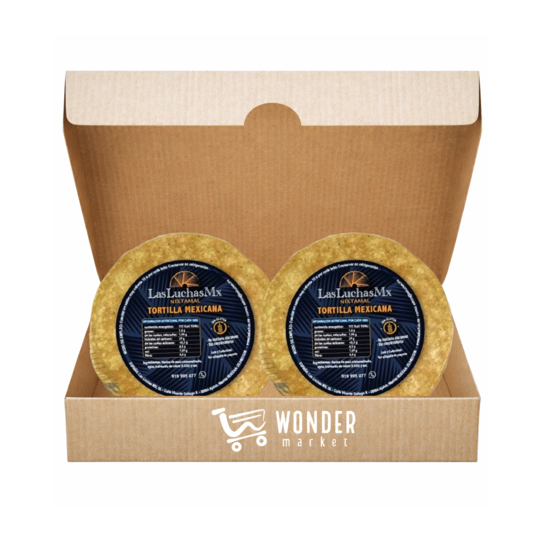 Wonderbox Tortillas Frescas Mexicanas Las Luchas