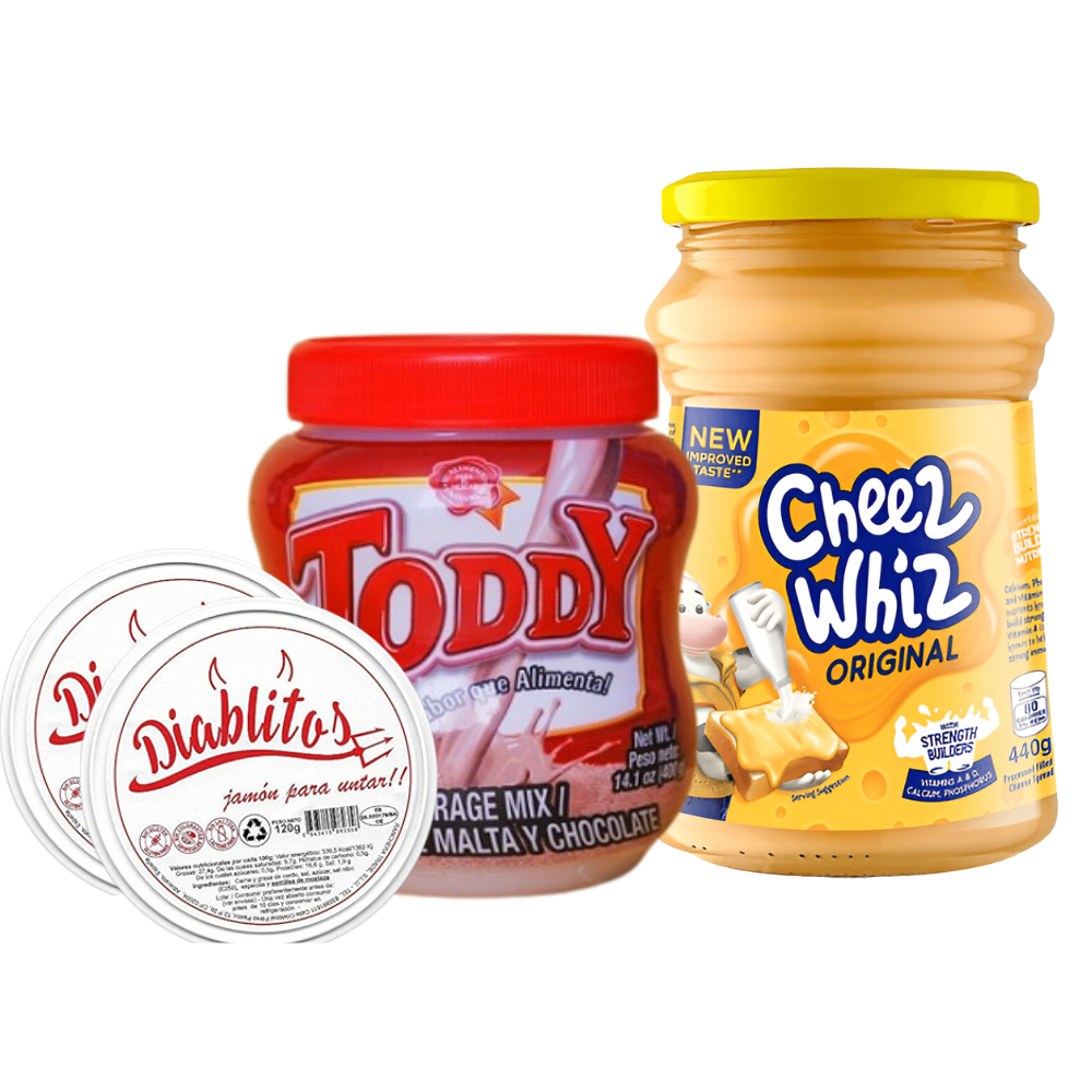 Wonderbox Merienda (toddy, diablitos, cheez whiz)