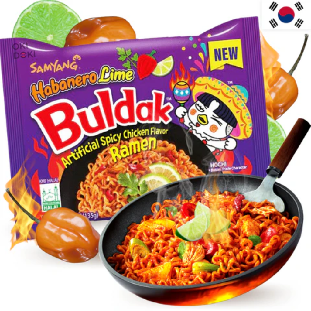 Buldak Lime & Habanero 135gr
