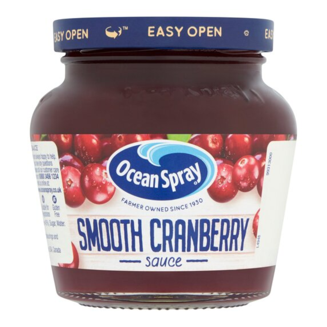 Ocean Spray Smooth Cranberry Sauce 250g - mermelada de arándanos