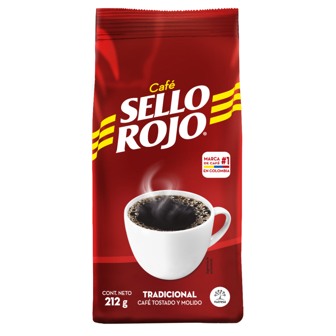 Café Molido Sello Rojo 212 gr