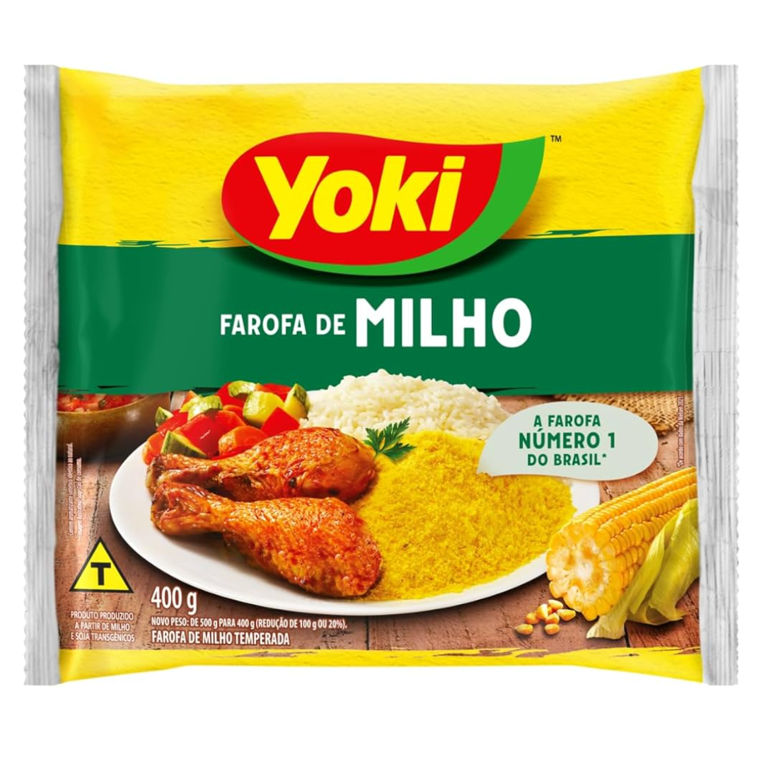 Yoki Farofa de Milho 400g