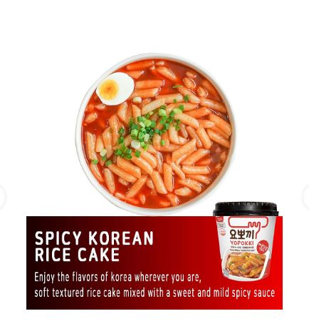 Yopokki dulce y picante 140 gr