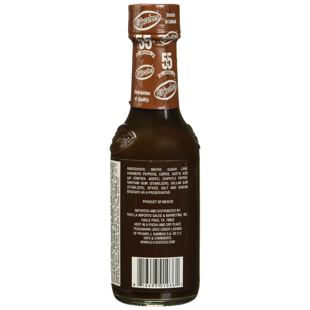Yucateco salsa de habanero & coffee - 120ml