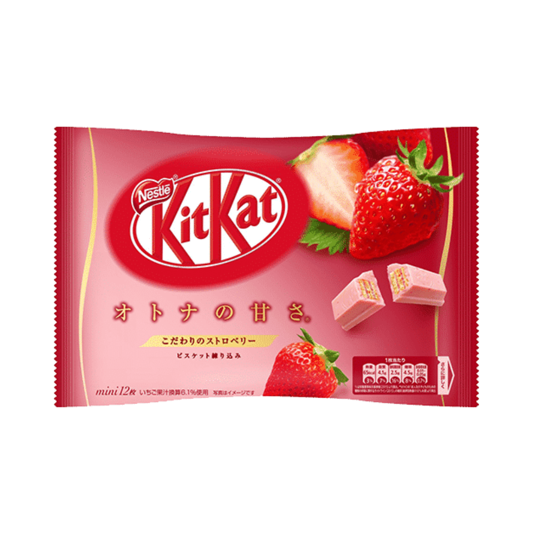 Kit Kat Fresa Japan mini 12 unidades
