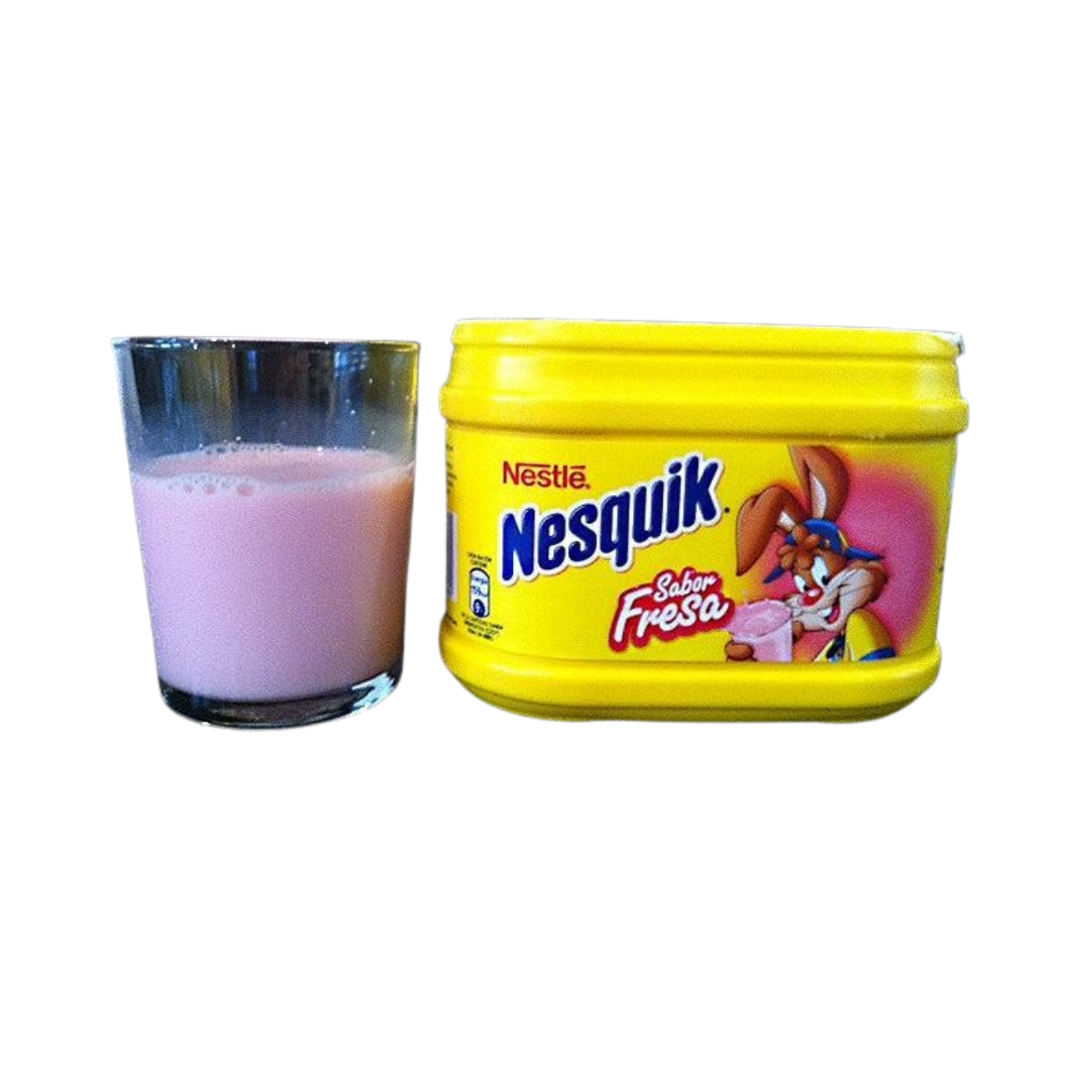 Nesquik Sabor a Fresa Nestlé 220g - Imagen 2
