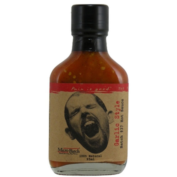 OJ pain good garlic style hot sauce 95ml
