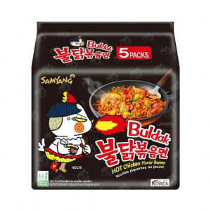 Buldak Hot Chicken Picante 700g - Pack 5