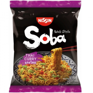 Nissin soba thai curry - Pack de 10!
