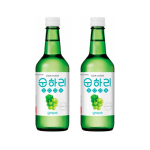 Chum Churum Soju - Sabor Uva Verde 350ml  x2 Jinro