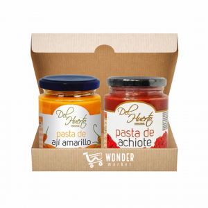Wonderbox Pasta de Ají Amarillo y Pasta de Achiote - Del Huerto
