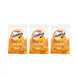 Goldfish Pack 3 Snack cheddar 35gr