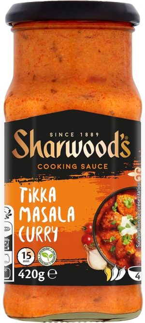 Sharwoods Cooking Sauce Tikka Masala Curry 420g