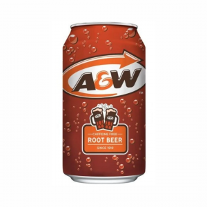 A&W Caffeine Free Root Beer 355ml (caja 12 unidades)