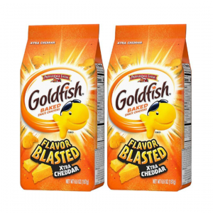 Pepperidge Farm Goldfish Xtra Cheddar 180g x2 – Galletas