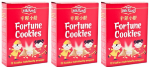 Silk Road Fortune Cookies 12 Cookies Individually Wrapped  70g Pack3