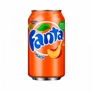 Fanta Peach 355ml - 1 unidad