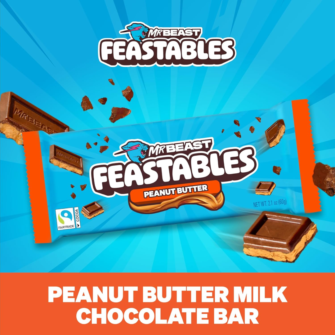 MrBeast Deez Nutz Feastables 60g - Imagen 4