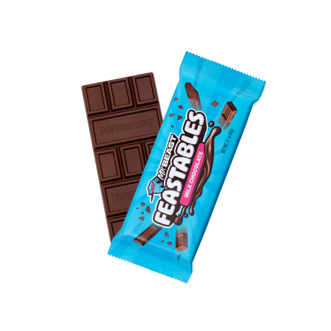Mr Beast Feastables Milk Chocolate 60g - Imagen 2