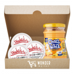 Wonderbox Cheez whiz + 3 diablitos