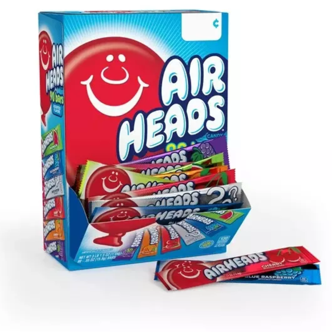 Airheads 90 bars - assorted flavors
