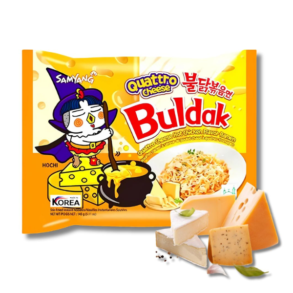 Buldak Quattro Cheese - Cuatro quesos - Imagen 3