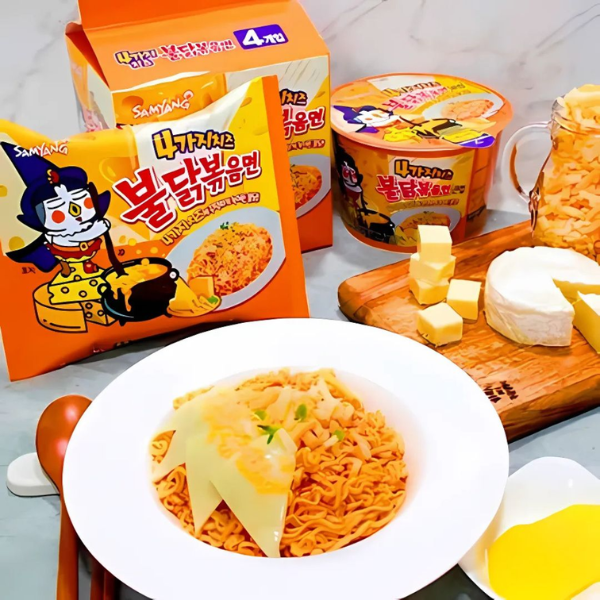 Buldak Quattro Cheese - Cuatro quesos - Imagen 2