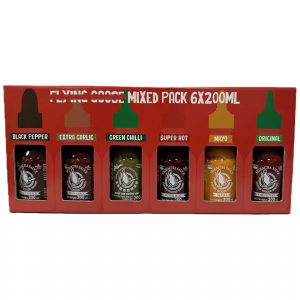 Kit srirachas - Flying goose mixed pack 6 x 200ml