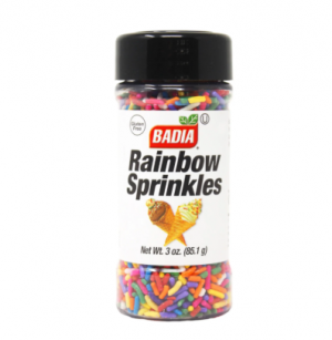 Badia Rainbow Sprinkles 85gr