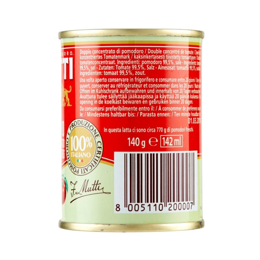 Mutti Concentrato Di Pomodoro 140gr - Imagen 2