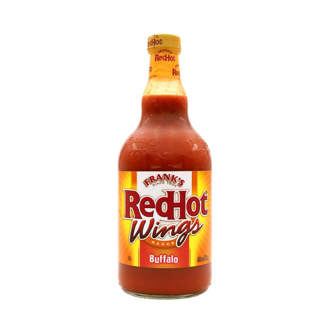 Frank's Red Hot Wings Sauce Salsa de Alitas Picantes 680ml