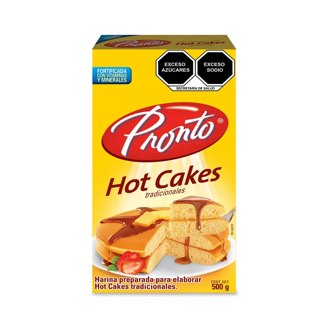 Pronto - Harina Preparada de Hot Cakes Tradicionales 500gr