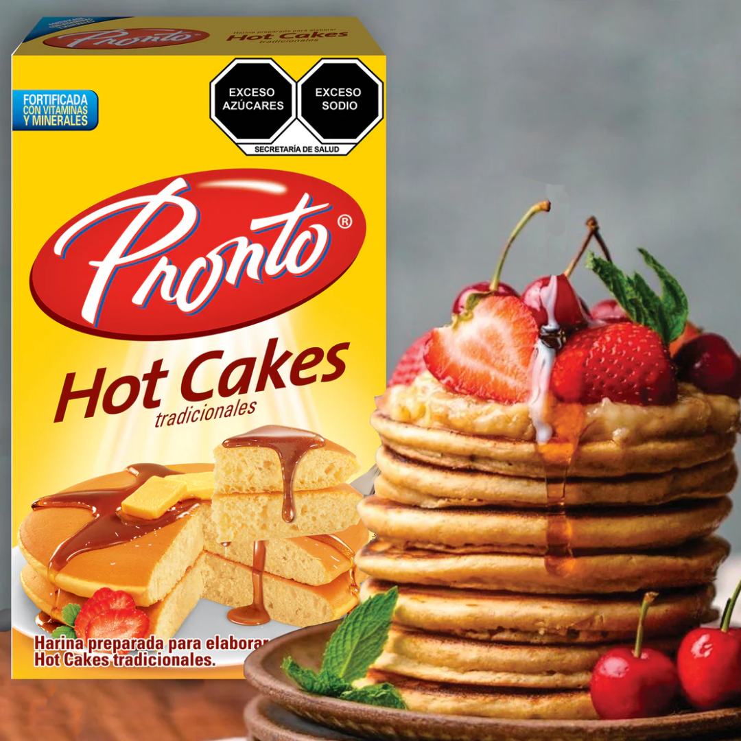 Pronto - Harina Preparada de Hot Cakes Tradicionales 500gr - Imagen 2