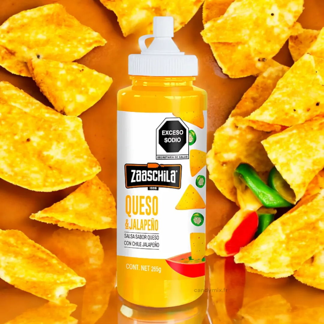 Zaaschila Salsa de Queso y Jalapeño 265gr - Imagen 2