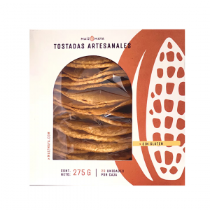Tostas - tostadas de Maíz Artesanales de Maíz Maya 275gr