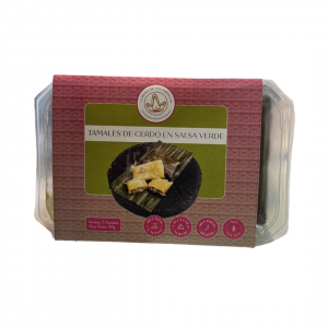 Tamales de Cerdo en Salsa Verde La Reina de las Tortillas 315gr