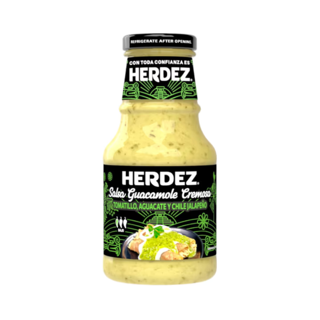 Salsa de guacamole cremosa Herdez 240gr