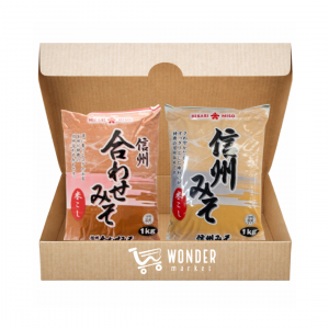 Wonderbox Pasta Refrigerada de Miso Rojo y Blanco