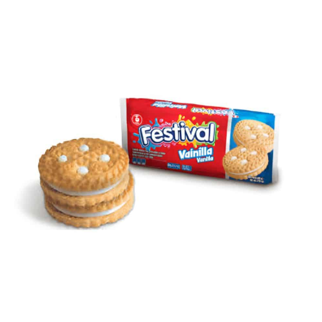 Galletas Festival Vainilla 33.6gr - Imagen 2