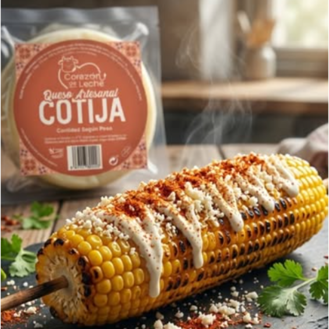 Queso Cotija Corazón de Leche 500gr - Imagen 3