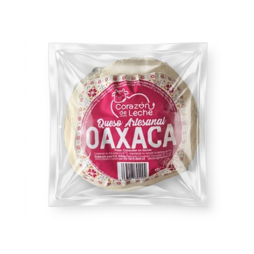 Queso Oaxaca - Corazón de Leche - Bola 500g