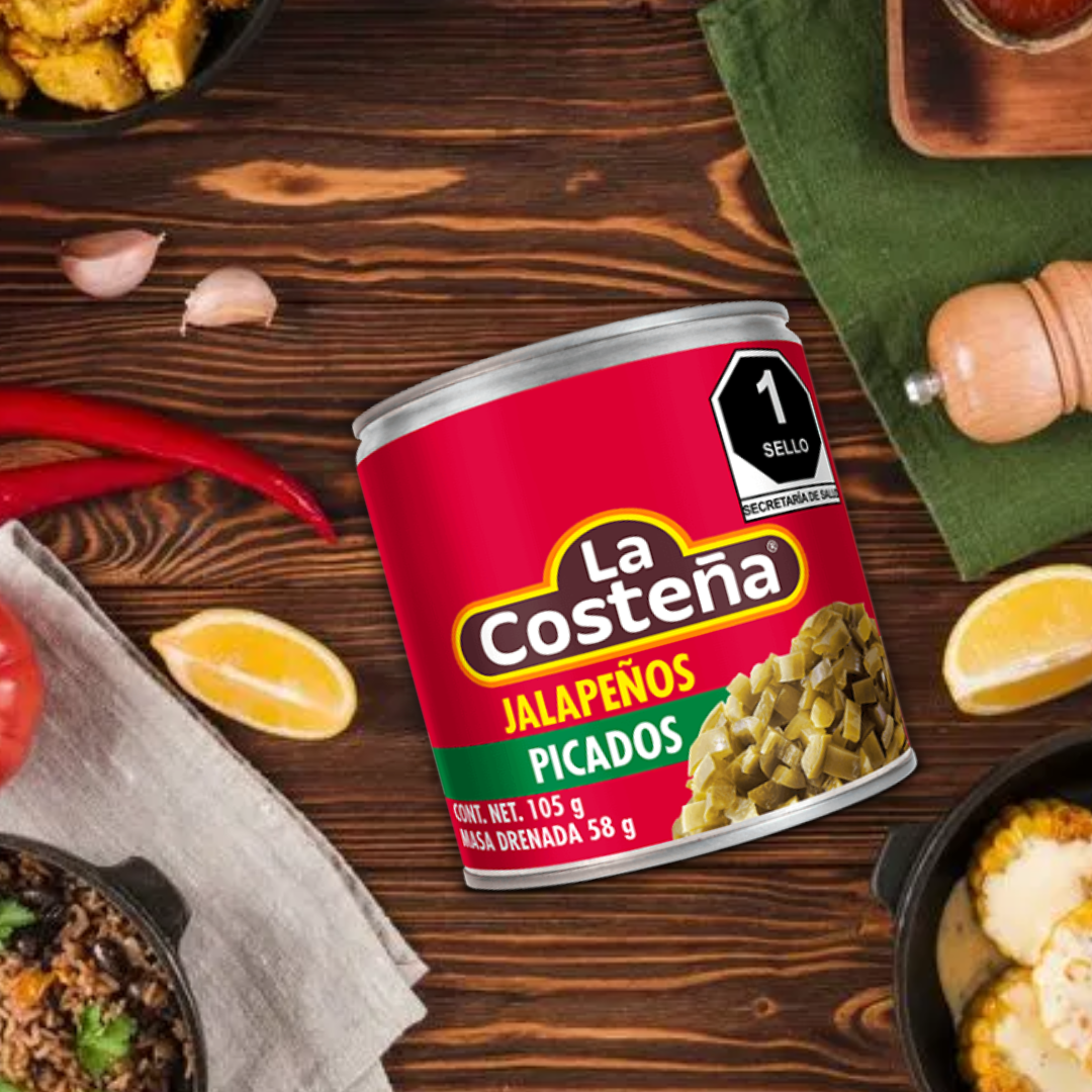 Jalapeños Picados La Costeña 220g - Imagen 3