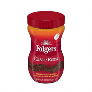Classic Roast Instant Coffee Crystals Folgers 226g