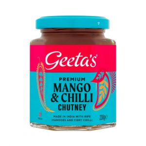 Geeta's Premium Mango Chutney & Chili 230g